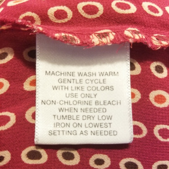 Worthington Ruffle Spotted Blouse - Picture 8 of 8